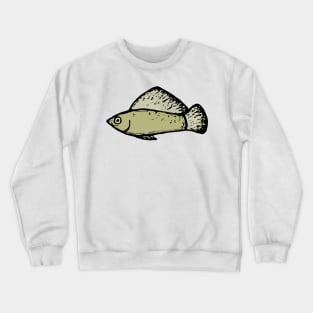 Sailfin Molly - freshwater aquarium fish Crewneck Sweatshirt